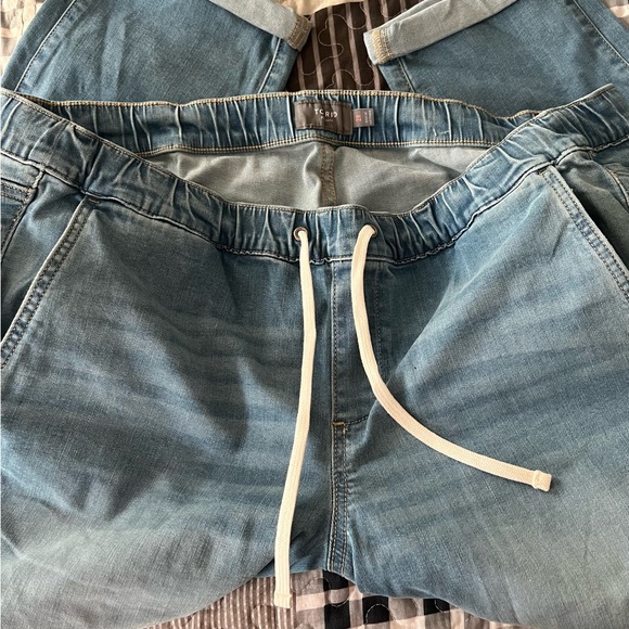 Torrid faded front tie skinny jeans - Picture 2 of 3